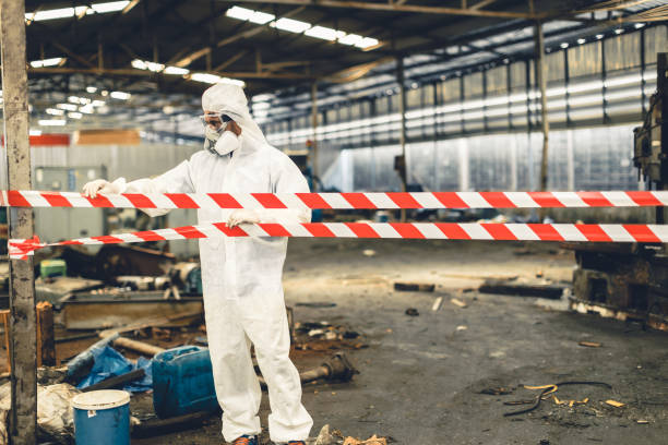 Professional Crime Scene Cleanup technician working in Rockwood, MI